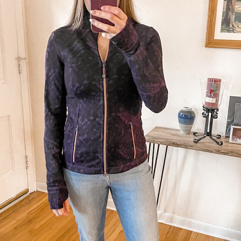 Lululemon Forme Jacket II Luon Deep Zinfandel 6